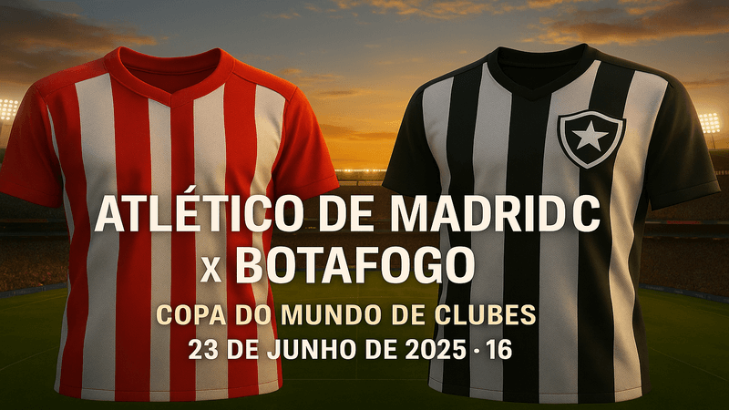 Atlético de Madrid x Botafogo: Como assistr