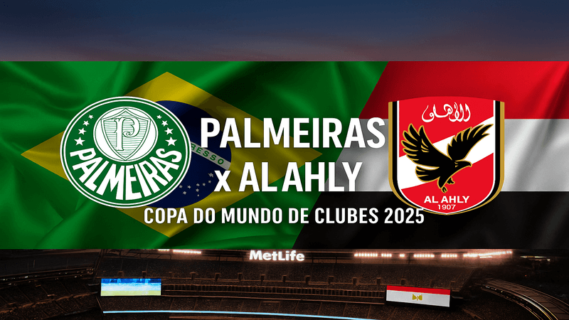 Palmeiras x Al Ahly: Onde assistir o jogo do Mundial de clubes
