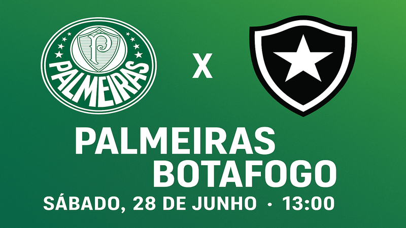 Palmeiras x Botafogo: Assistir já