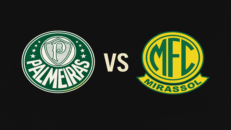 Palmeiras x Mirassol: preparação, onde assistir e prognóstico