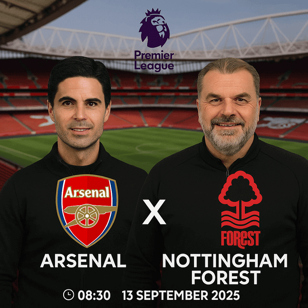 Arsenal x Nottingham Forest Como Assistir Ao Vivo
