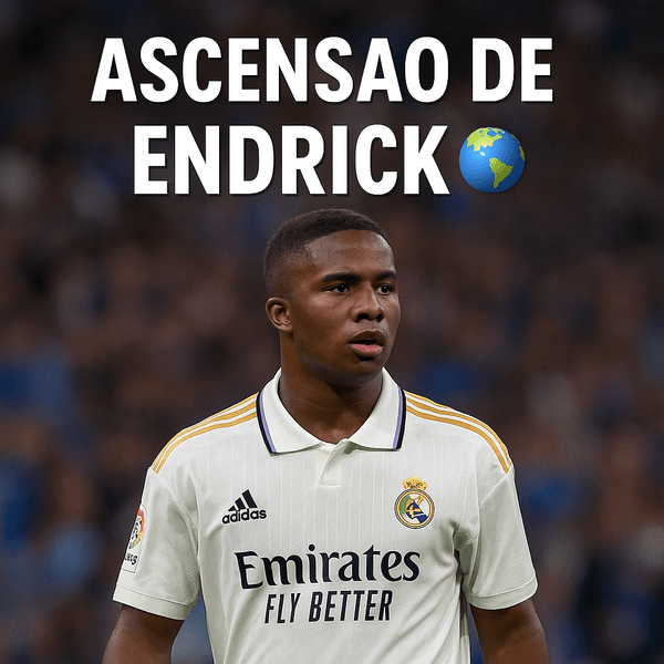 Ascensão de Endrick: o caminho de um prodígio rumo ao estrelato