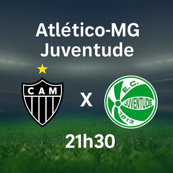 Atlético-MG Juventude às 21h30: tudo que você precisa saber para esse duelo decisivo