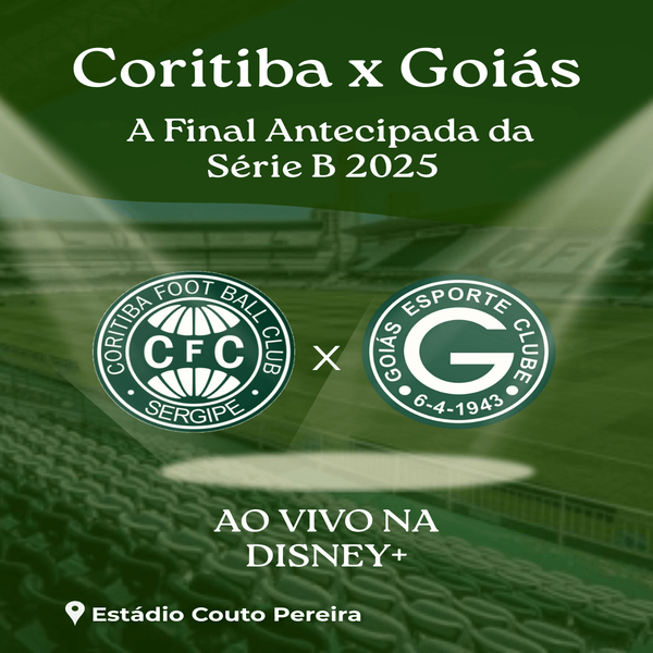 Coritiba x Goiás: A Final Antecipada da Série B 2025