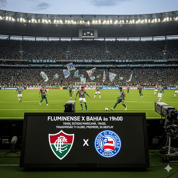 Fluminense x Bahia: A Grande Partida às 19h00