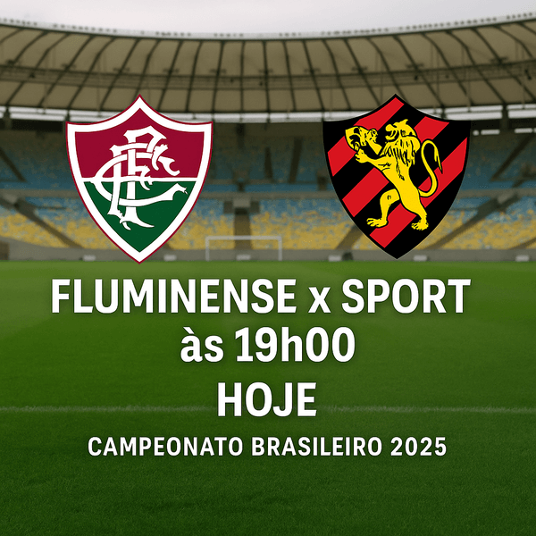 Fluminense x Sport às 19h00 — Onde assistir e tudo sobre o jogo de hoje