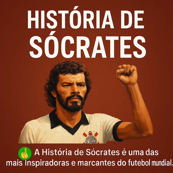 História de Sócrates: o Doutor que marcou o futebol brasileiro