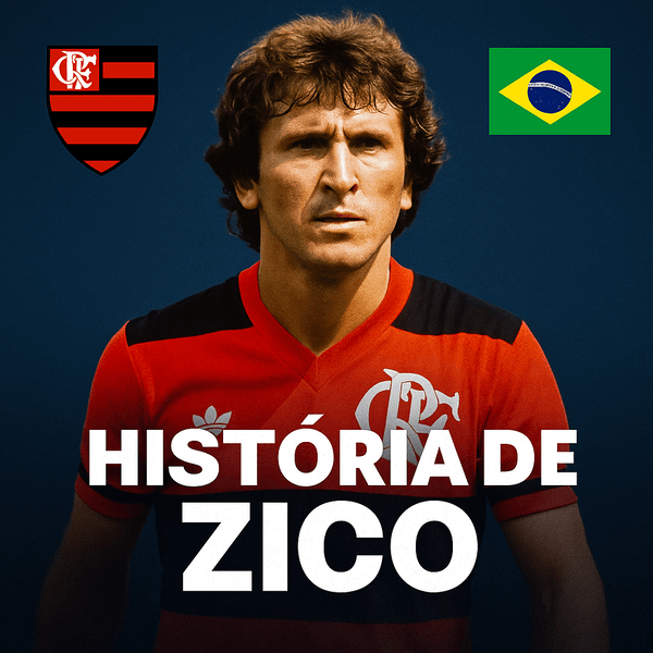 História de Zico: o eterno ídolo do futebol brasileiro