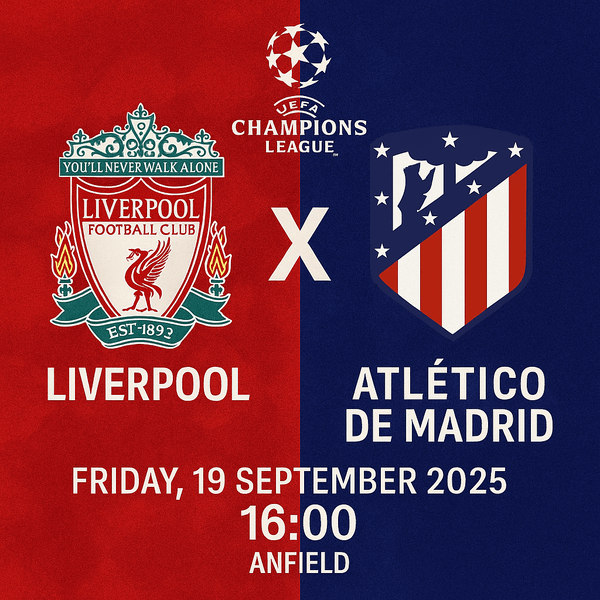 Liverpool x Atlético de Madrid às 16h00: tudo que você precisa saber
