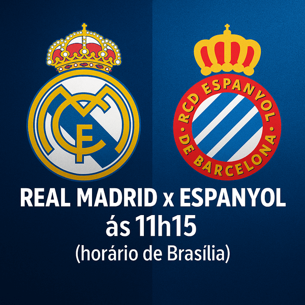 Real Madrid x Espanyol às 11h15: tudo que você precisa saber + como assistir ao vivo