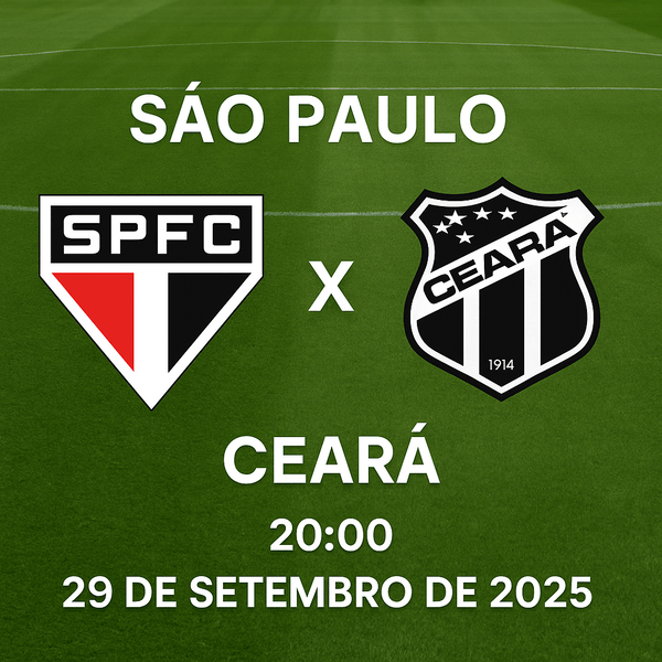 São Paulo x Ceará às 20h00 – tudo o que você precisa saber