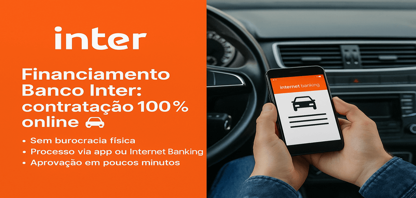 Financiamento de carro pelo Banco Inter em 2025 Condições digitais