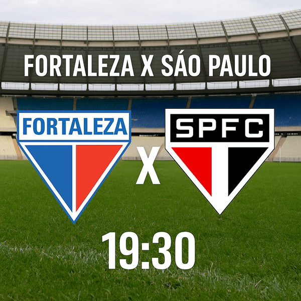 Fortaleza x São Paulo às 19h30: tudo que você precisa saber para assistir jogo ao vivo